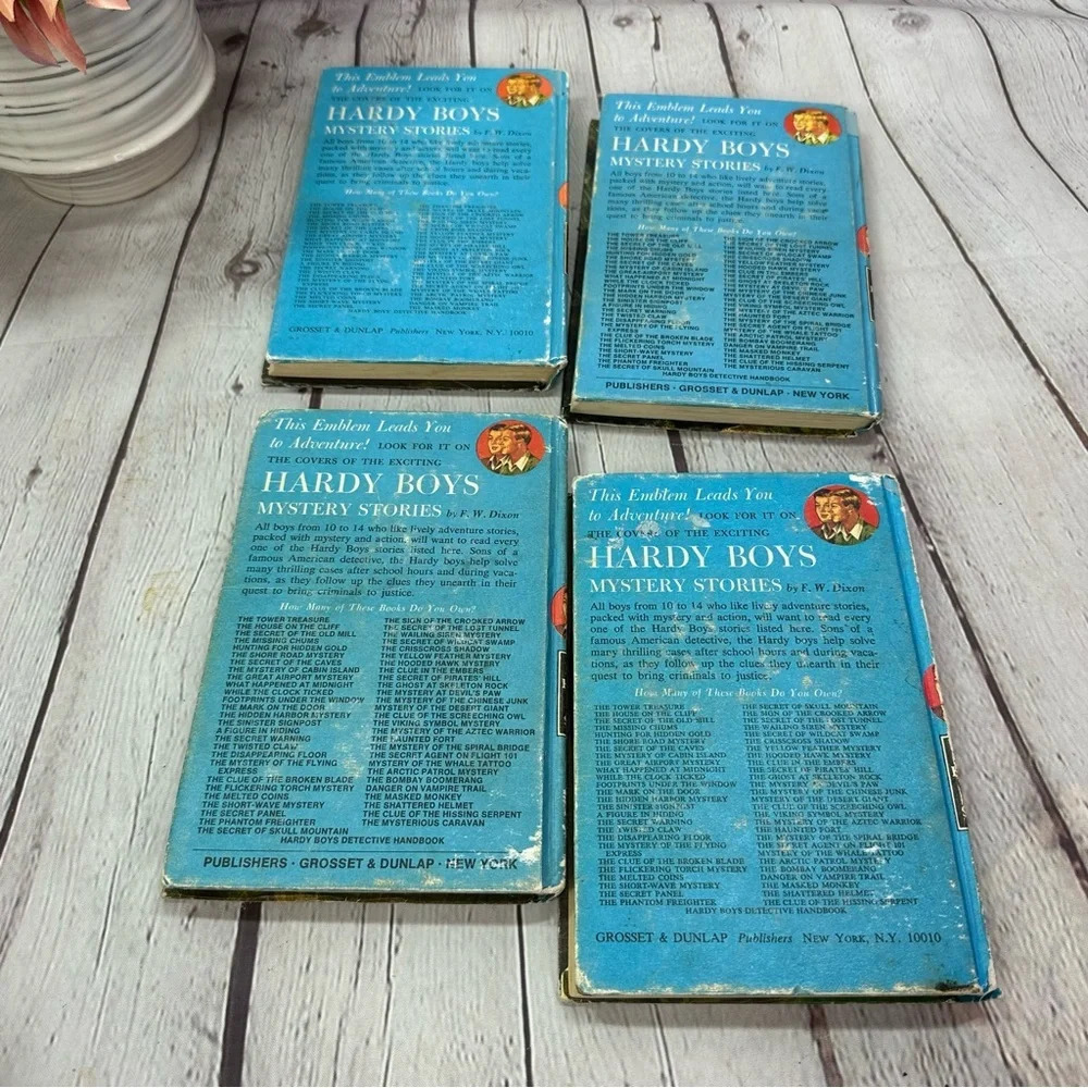 vintage the hardey boys series books vol  29, 30, 31, 33, - Picture 4 of 9